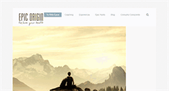 Desktop Screenshot of epicorigin.com